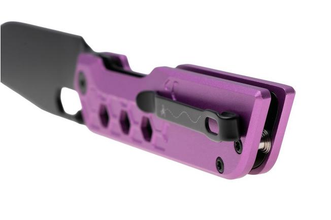 Afbeelding voor Artisan Cutlery Beest 1878P-BVT Black PVD AR-RPM9, Purple Aluminum zakmes