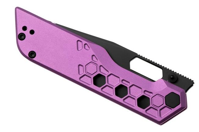 Afbeelding voor Artisan Cutlery Beest 1878P-BVT Black PVD AR-RPM9, Purple Aluminum zakmes