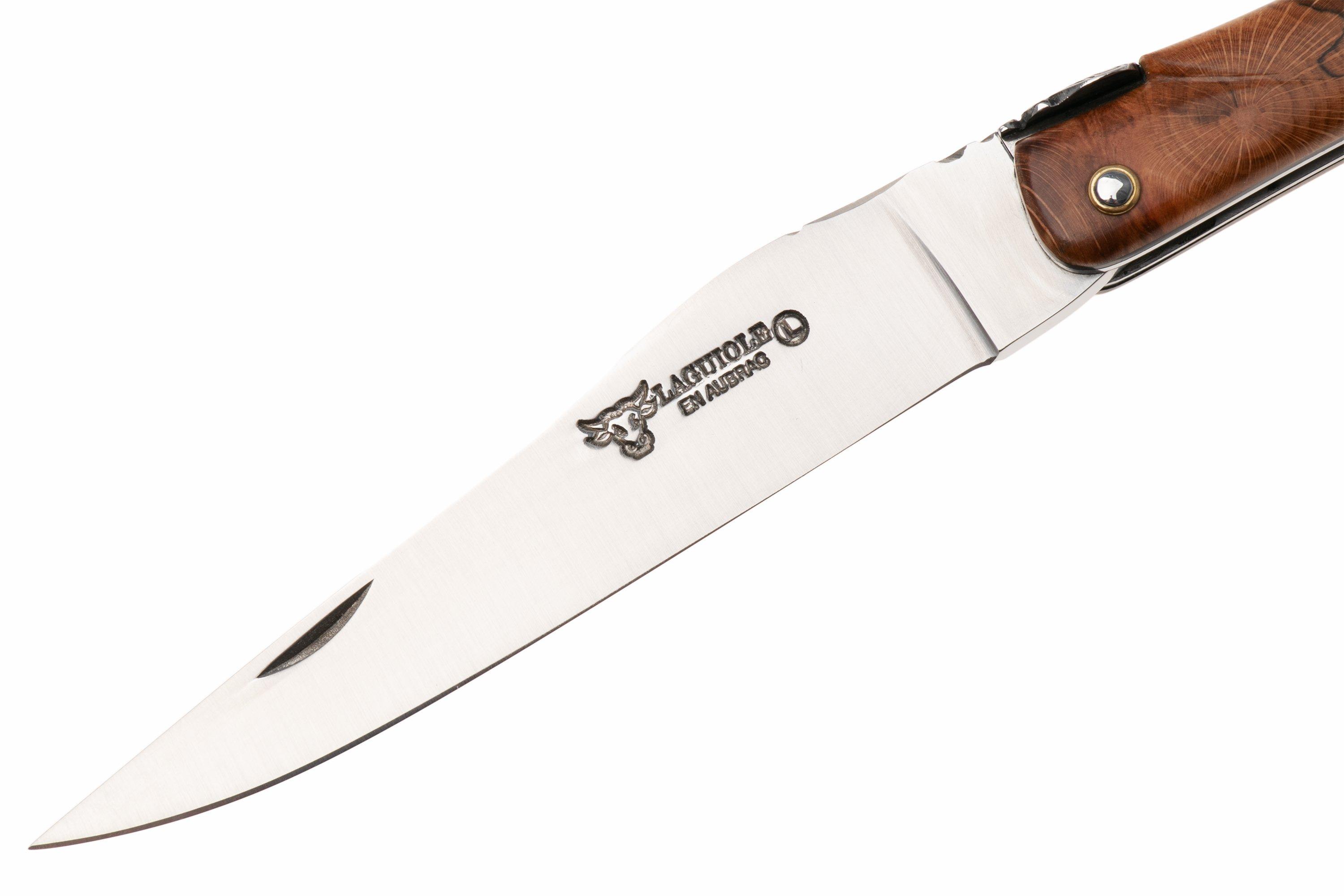 Laguiole en Aubrac Unique Piece 01-UP Full Handle, Beech Wood, Hand ...