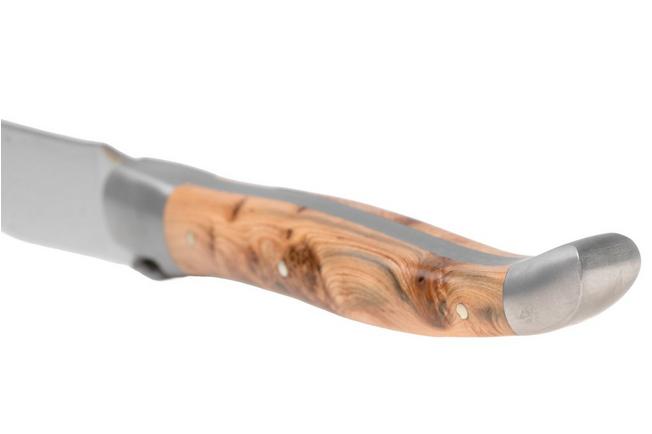 Afbeelding voor Laguiole en Aubrac 42C12-GEIHQ, Japanese Damascus, Thuja Wood, 4-delige steakmessenset