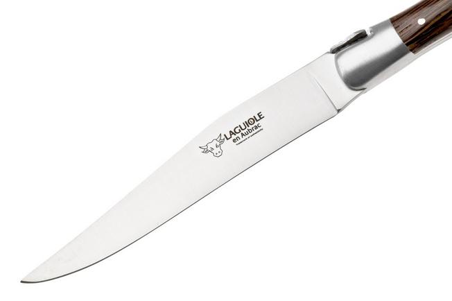 Afbeelding voor Laguiole en Aubrac 42C12-WE, Wenge, 4-delige steakmessenset