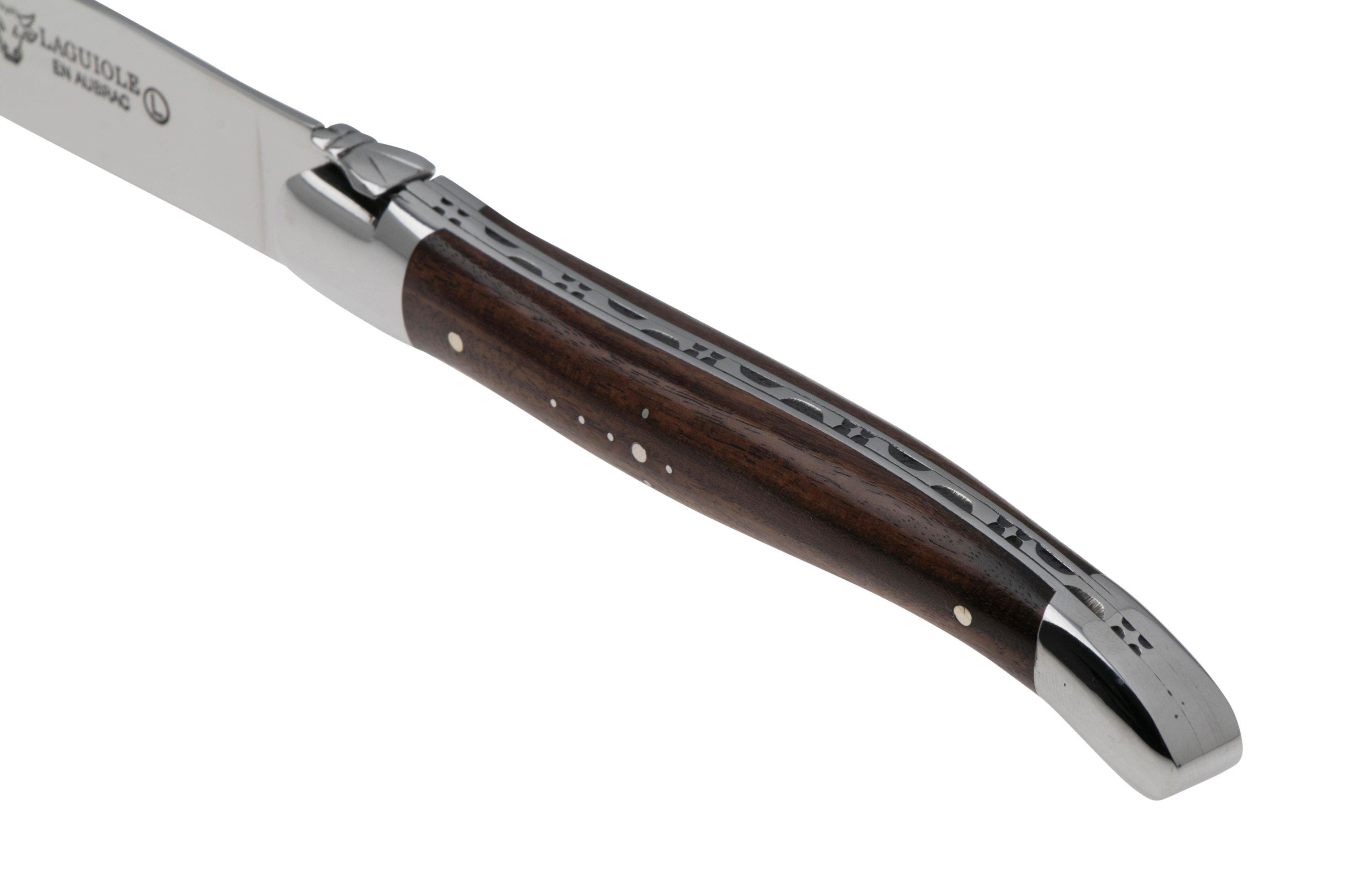 Laguiole en Aubrac Steak Knives 42C99BFIHK Stainless Steel, French
