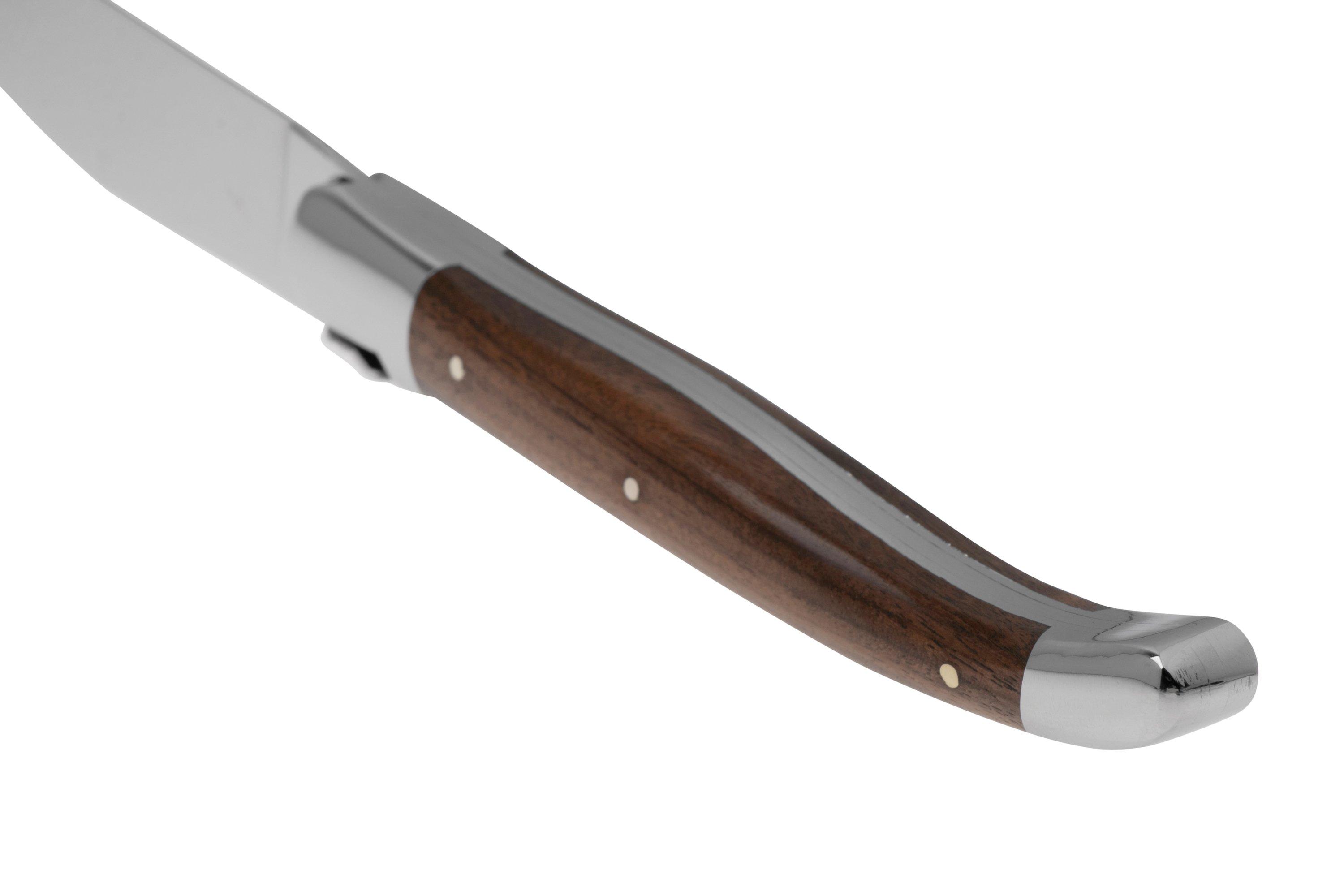 LAGUIOLE Set Picnic 18 Pezzi - Posate In Acciaio Con Manici Legno Di Pino - Incluso Cavatappi E Portaposate - Foto 11