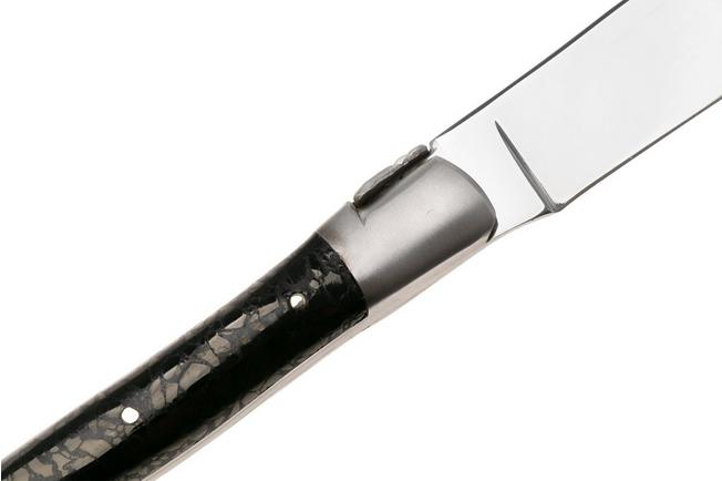 Afbeelding voor Laguiole en Aubrac 62C12CHAIH Sandvik 12C27, Ebony Wood, 6-delige steakmesset