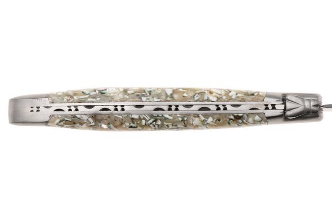 Afbeelding voor Laguiole en Aubrac 62C12CQBIH Sandvik 12C27, Green Turbot, 6-delige steakmesset