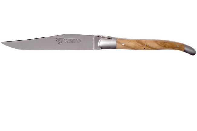 Couteaux de table Laguiole en Aubrac Dentés Steak Olivier (Set de 6) -   ®