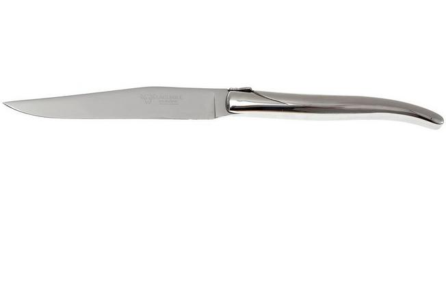 Coltelli da bistecca acciaio inox lucidato 6 pezzi coltelli