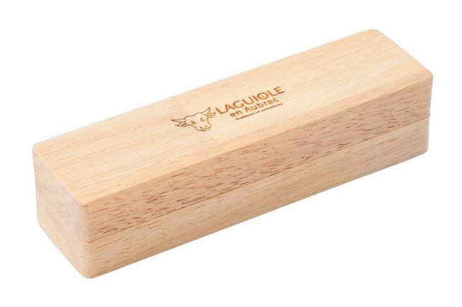 Afbeelding voor Laguiole en Aubrac Bijou AU05UP, Elderberry Burl, Copper Plates, zakmes, 12 cm