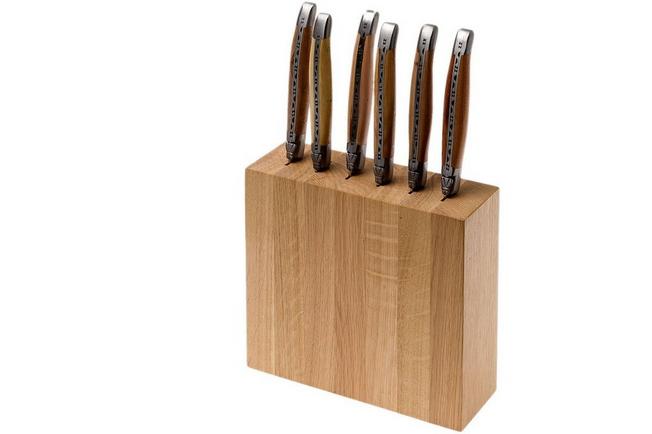 Laguiole Steak Knives With Block