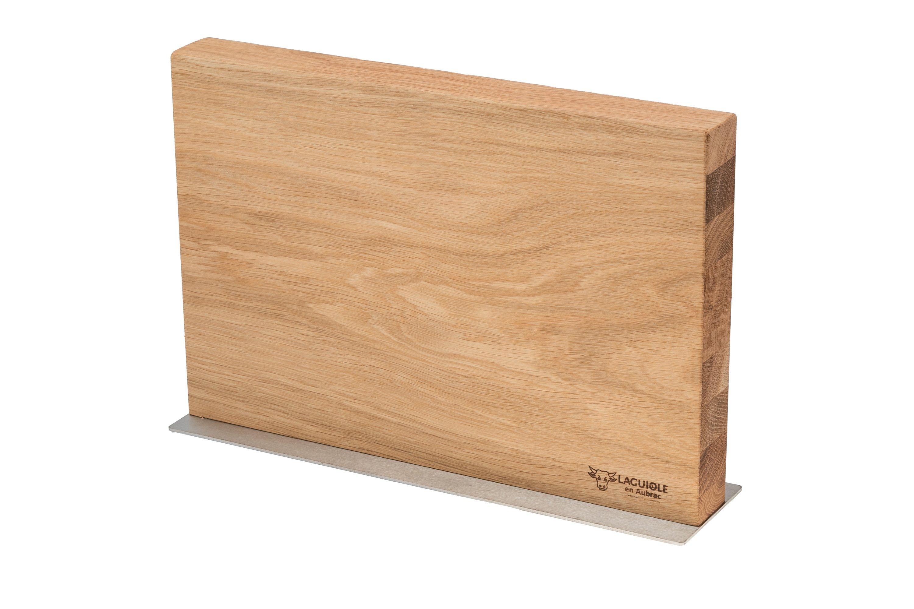 Laguiole en Aubrac Magnetic Knife Block Oak Wood BLOCCHGO eikenhout ...