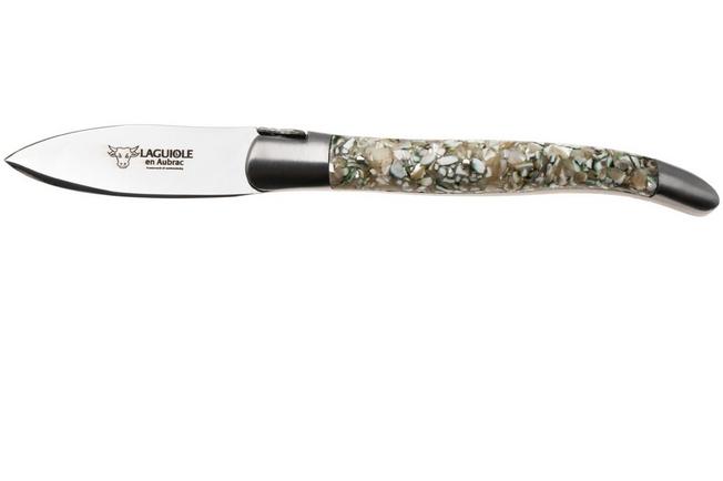 Afbeelding voor Laguiole en Aubrac Oyster, Green Turbot-schelp, oestermes