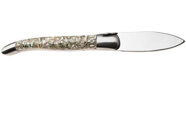 Afbeelding voor Laguiole en Aubrac Oyster, Green Turbot-schelp, oestermes