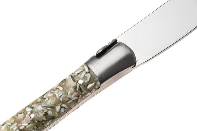 Afbeelding voor Laguiole en Aubrac Oyster, Green Turbot-schelp, oestermes
