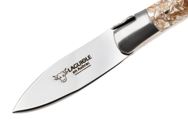 Afbeelding voor Laguiole en Aubrac Trocha, Trocha-parelmoerschelp, oestermes