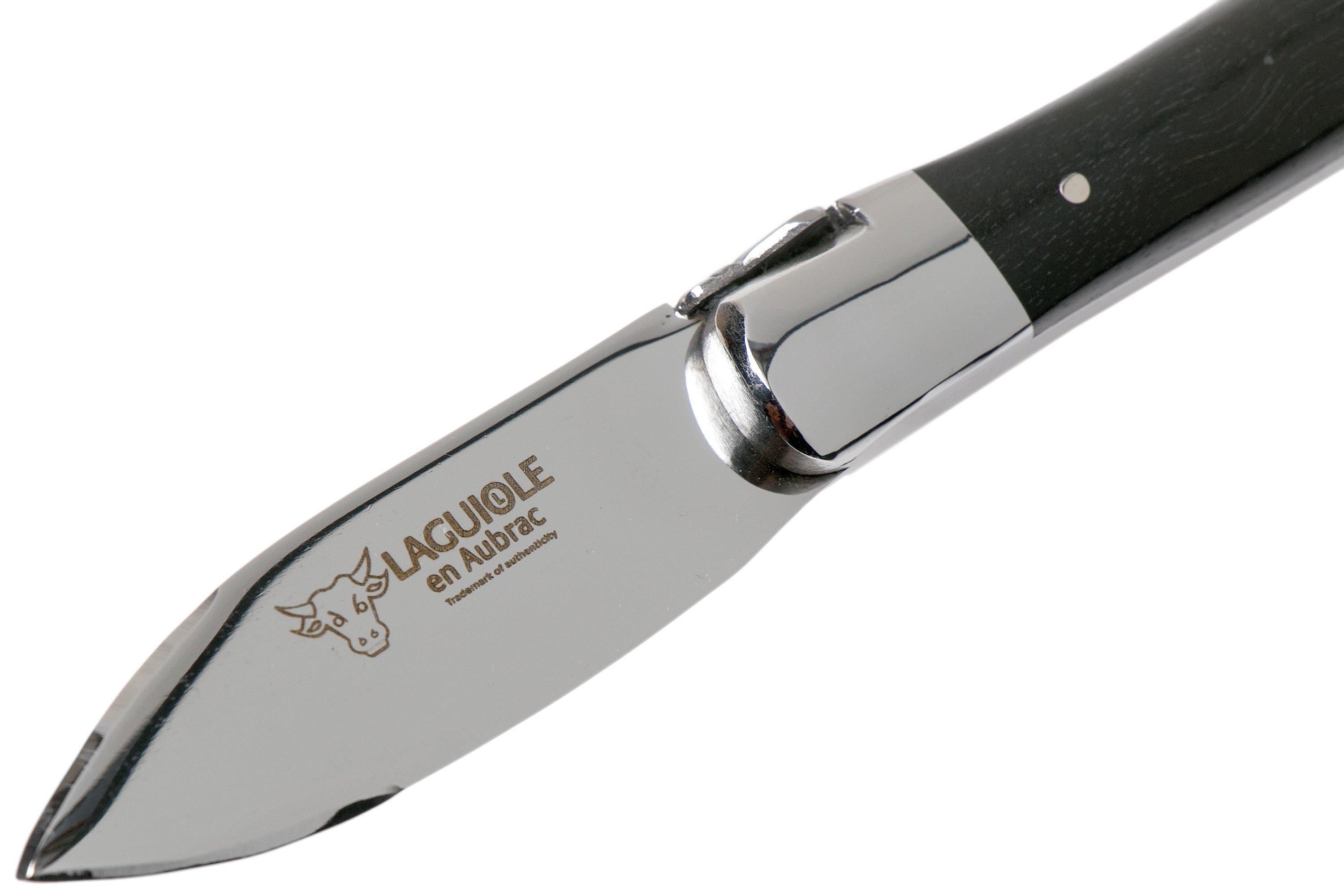 Laguiole en Aubrac Oyster C2I99EBIH oyster knife ebony wood