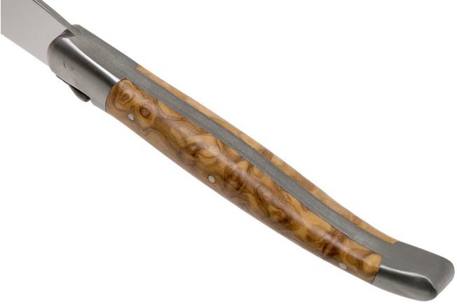 Laguiole en Aubrac Oyster C2I99OLIH coltello da ostrica in legno d'ulivo