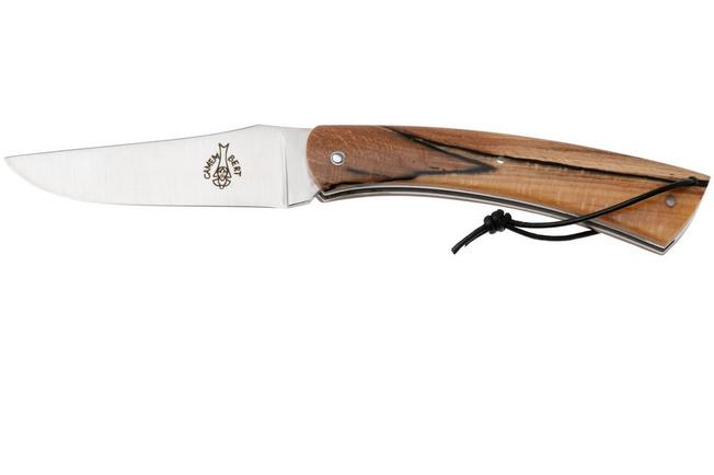 Afbeelding voor Laguiole en Aubrac Camembert Beech CAM-ABW beukenhout, zakmes