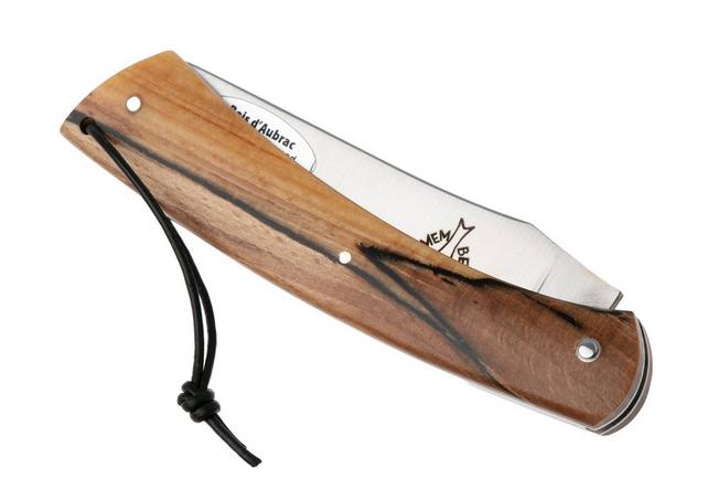 Afbeelding voor Laguiole en Aubrac Camembert Beech CAM-ABW beukenhout, zakmes
