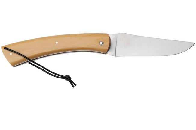 Afbeelding voor Laguiole en Aubrac Camembert Boxwood CAM-BXW buxushout, zakmes