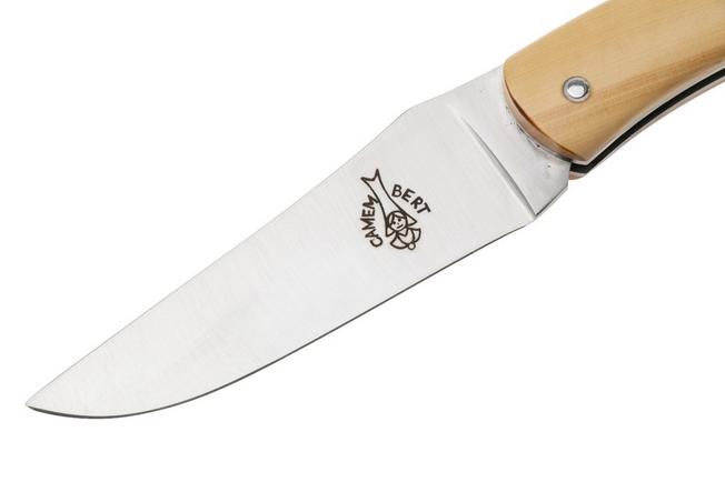 Afbeelding voor Laguiole en Aubrac Camembert Boxwood CAM-BXW buxushout, zakmes