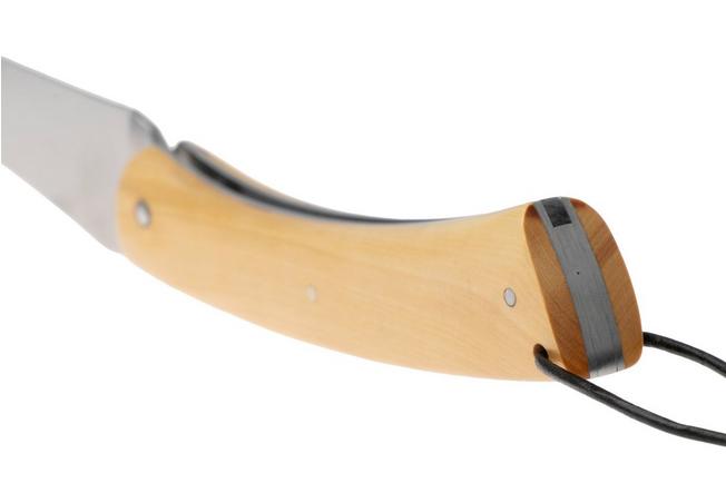 Afbeelding voor Laguiole en Aubrac Camembert Boxwood CAM-BXW buxushout, zakmes