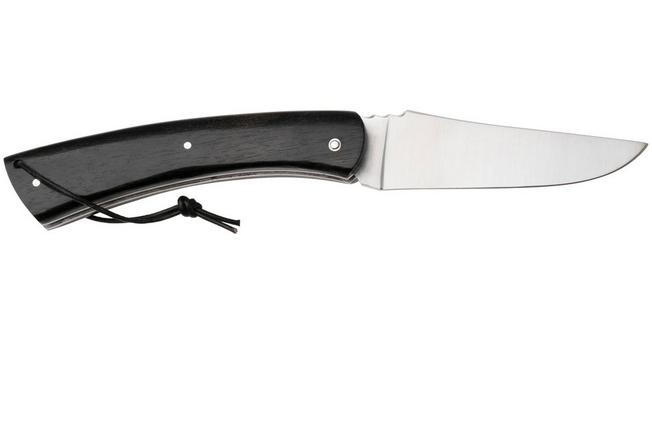 Afbeelding voor Laguiole en Aubrac Camembert CAM-SPL-EBW Ebony Wood, Spiral Spring, zakmes