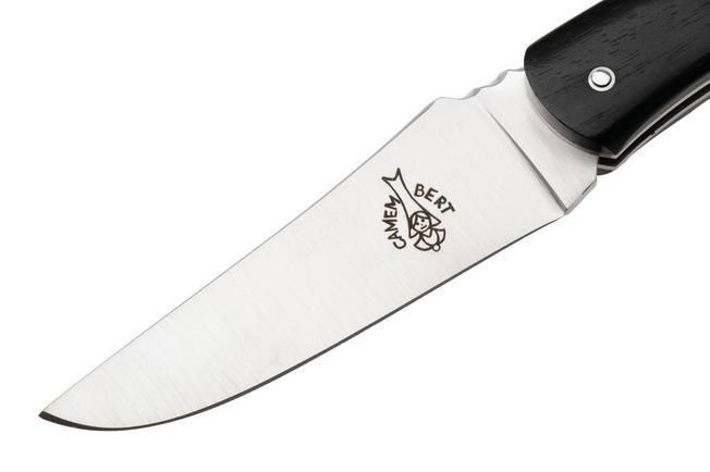 Afbeelding voor Laguiole en Aubrac Camembert CAM-SPL-EBW Ebony Wood, Spiral Spring, zakmes