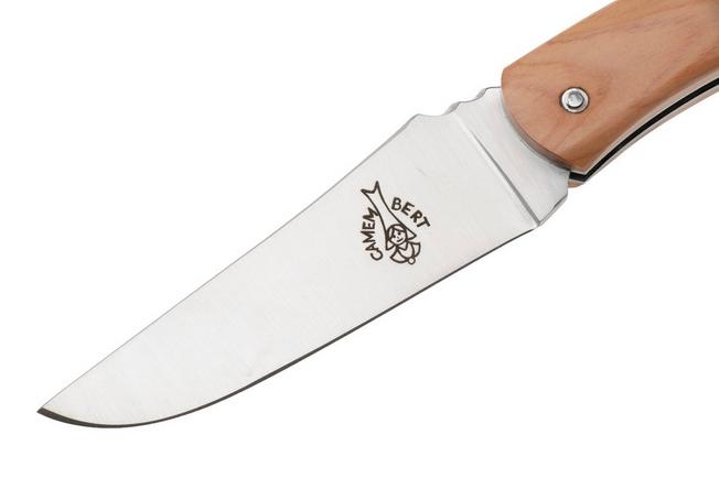 Afbeelding voor Laguiole en Aubrac Camembert CAM-SPL-JNW Juniper Wood, Spiral Spring, zakmes