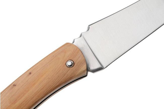 Afbeelding voor Laguiole en Aubrac Camembert CAM-SPL-JNW Juniper Wood, Spiral Spring, zakmes