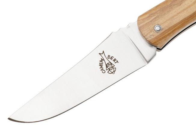 Afbeelding voor Laguiole en Aubrac Camembert CAM-SPL-OLW Olive Wood, Spiral Spring, zakmes