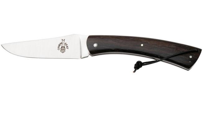 Afbeelding voor Laguiole en Aubrac Camembert Ziricote AUCAM-ZRE ziricotehout, zakmes