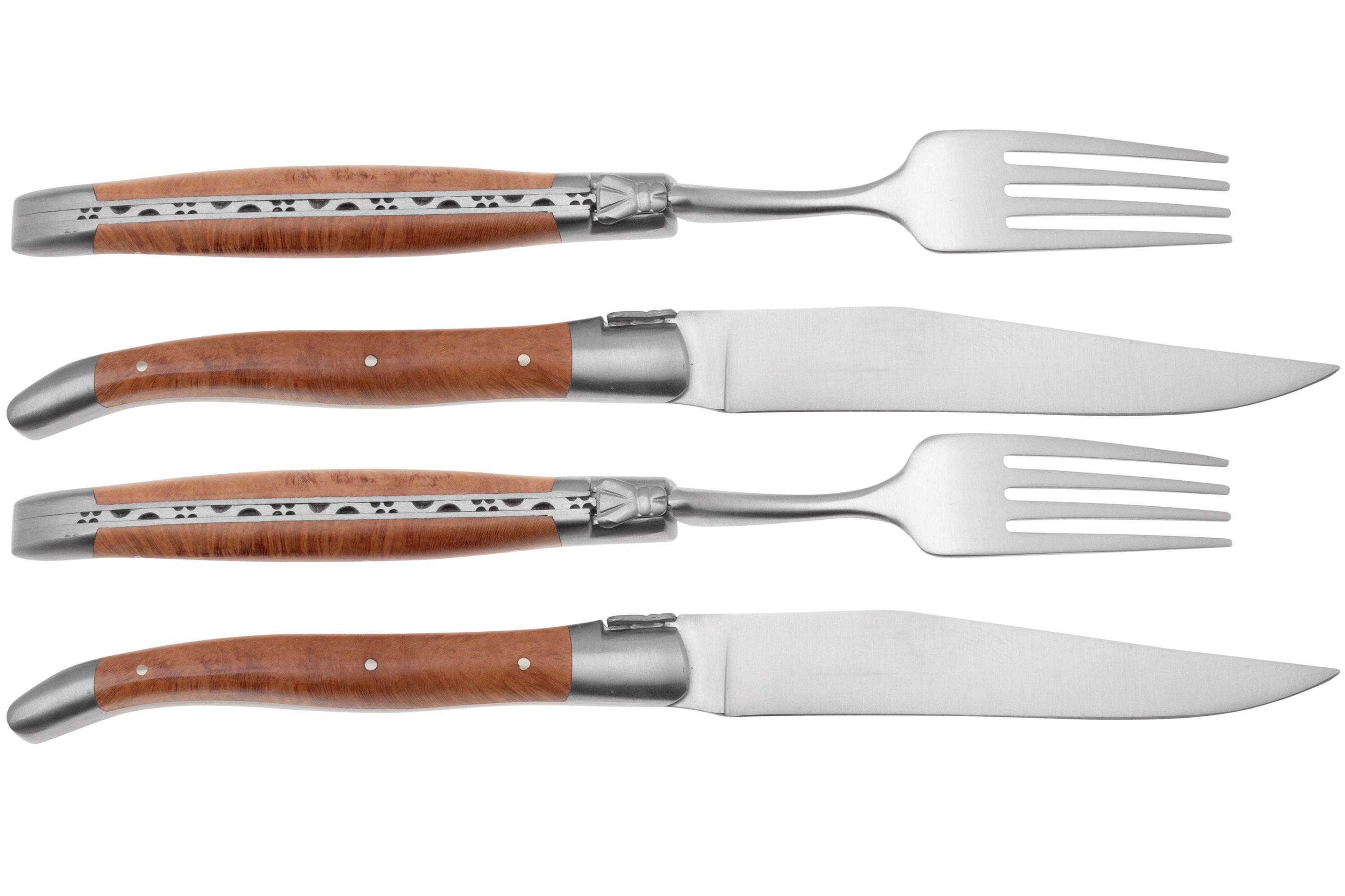 Posate Bambini Set Posate Da Viaggio Honatrv - 4 Kit Riutilizzabili Con Astuccio Posate Picnic Portatili