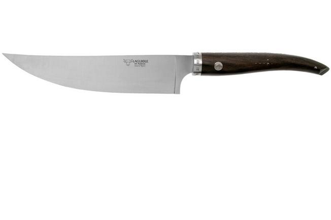 Laguiole en Aubrac Gourmet CGO20EBI couteau de chef bois d'ébène 20 cm