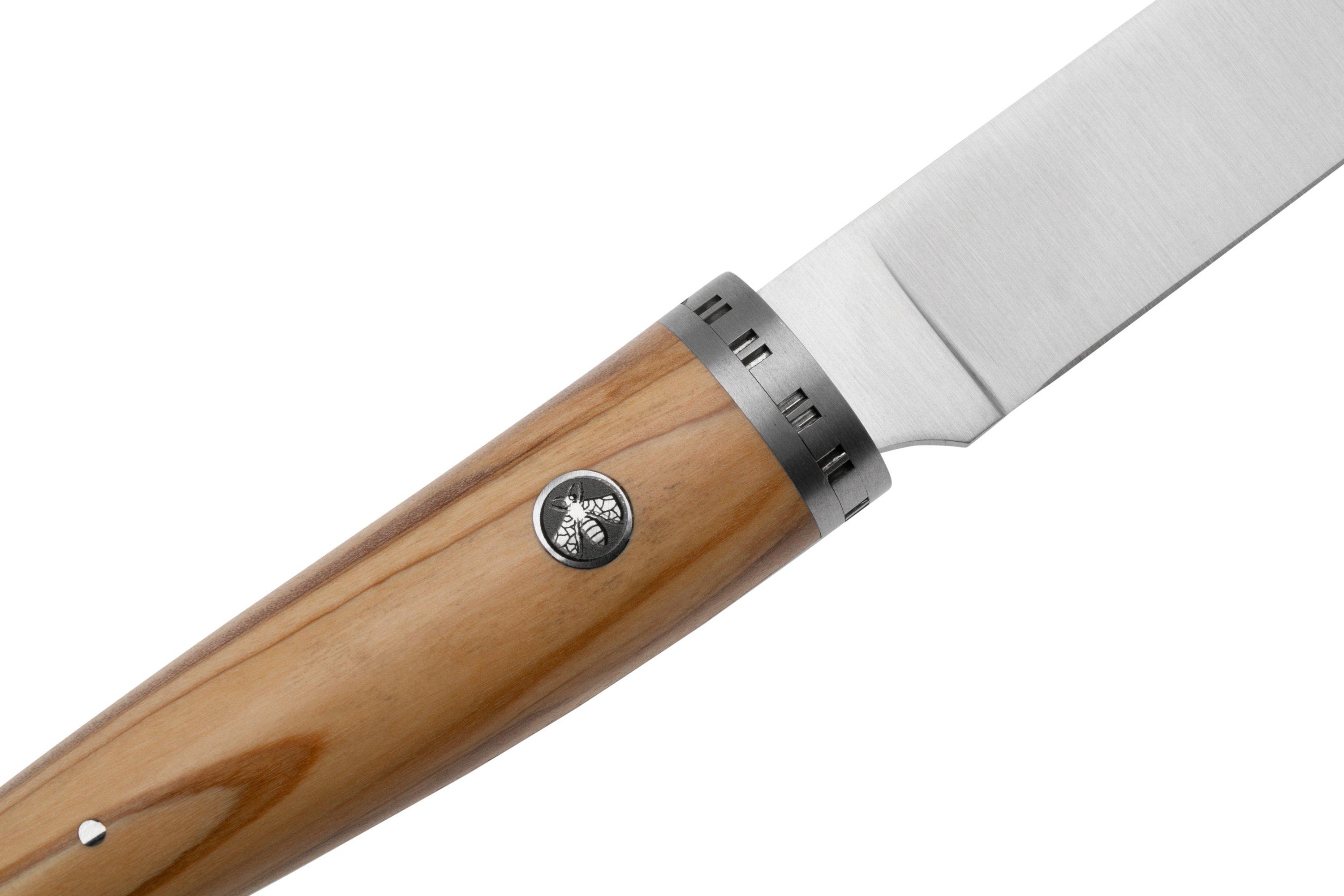 Laguiole Style De Vie - Premium Line Con 5 Coltelli Da Formaggio E Tagliere Da Portata In Acacia