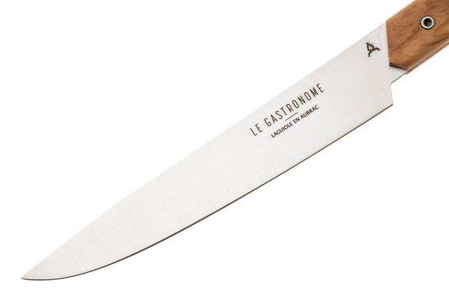 Afbeelding voor Laguiole en Aubrac Gastronome olijfhout, 6-delige steakmessenset