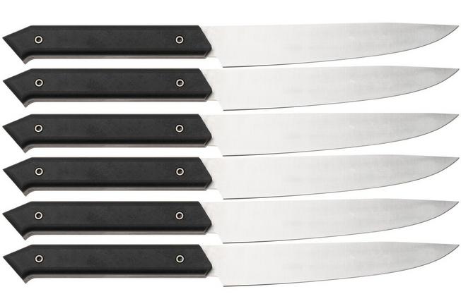 Afbeelding voor Laguiole en Aubrac Gastronome PaperStone, 6-delige steakmessenset