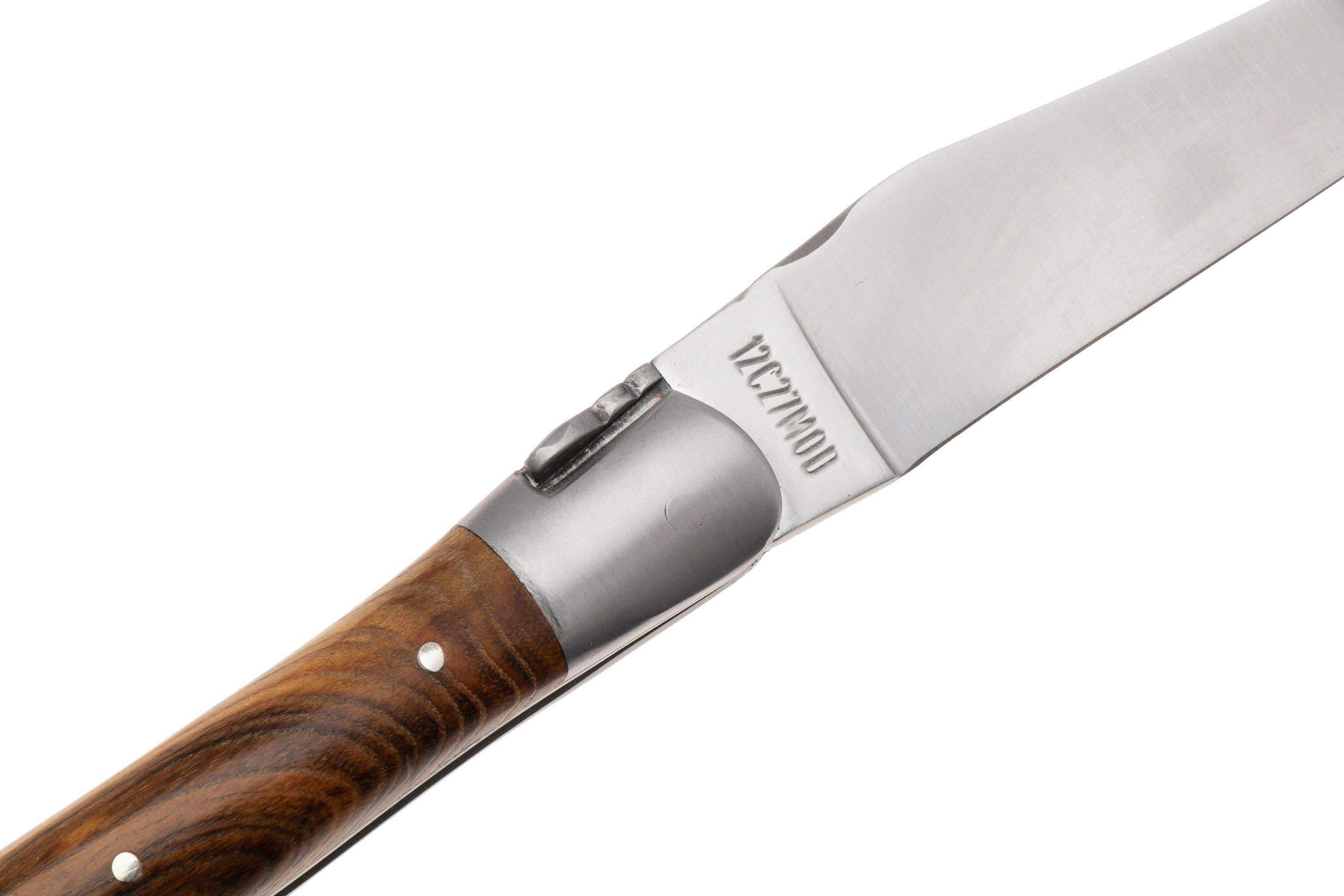 LAGUIOLE Set 6 coltelli in acciaio e legno da bistecca