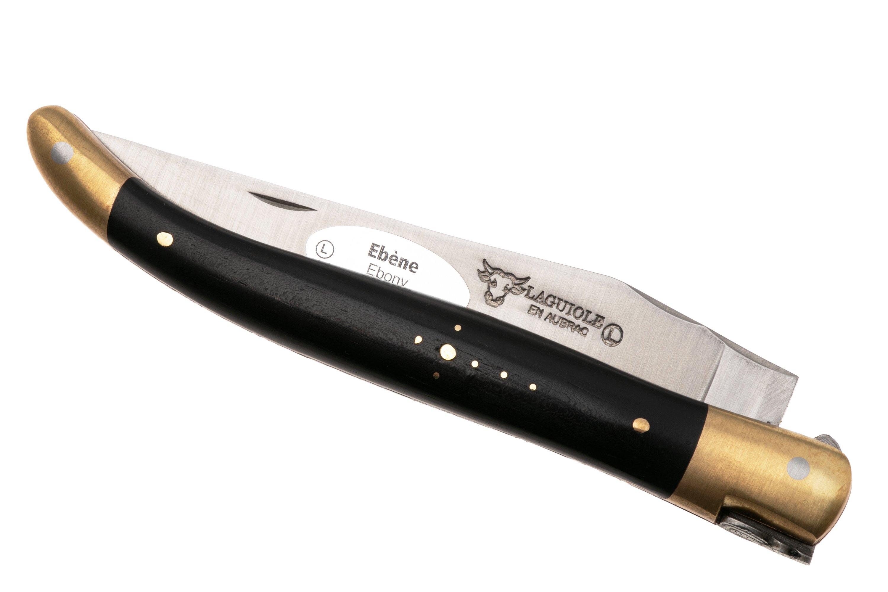 Laguiole en Aubrac Le Bijou L0212LCHB/EBBJ Ebony, Handcarved