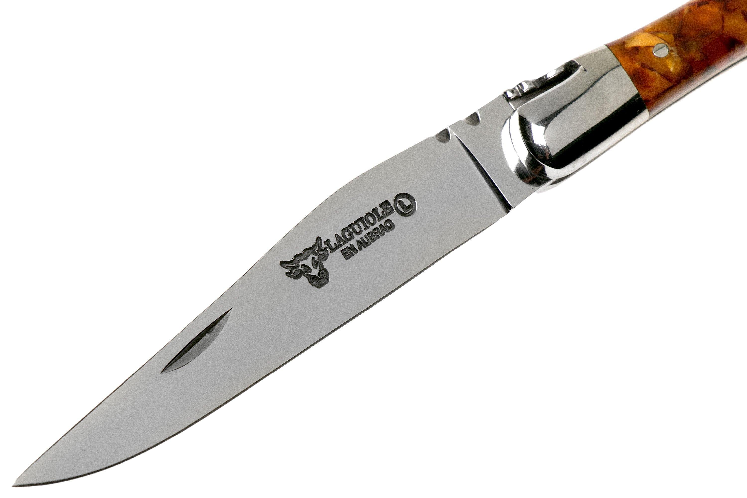 Laguiole en Aubrac L0210PPCI/FSI1 Popcorn Inlays Laguiole knife