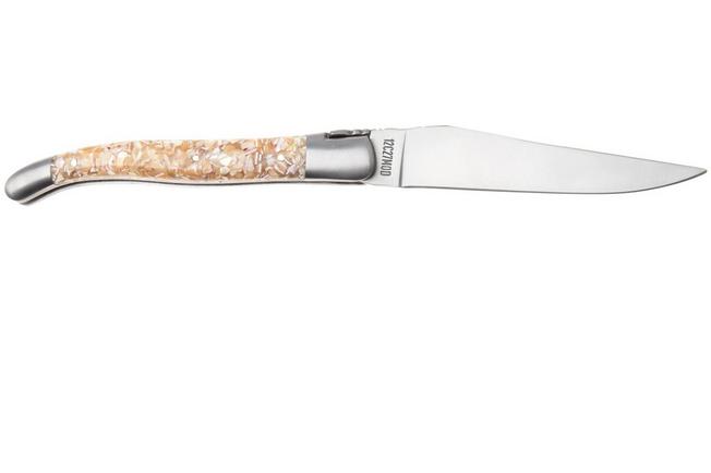 Afbeelding voor Laguiole en Aubrac L0212IIFFCQT, Sandvik 12C27, Trocha Shell zakmes, 12 cm