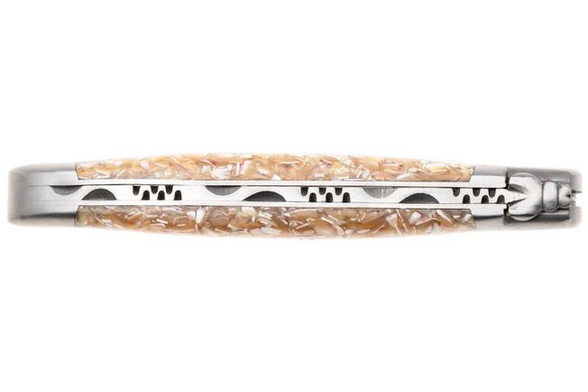 Afbeelding voor Laguiole en Aubrac L0212IIFFCQT, Sandvik 12C27, Trocha Shell zakmes, 12 cm