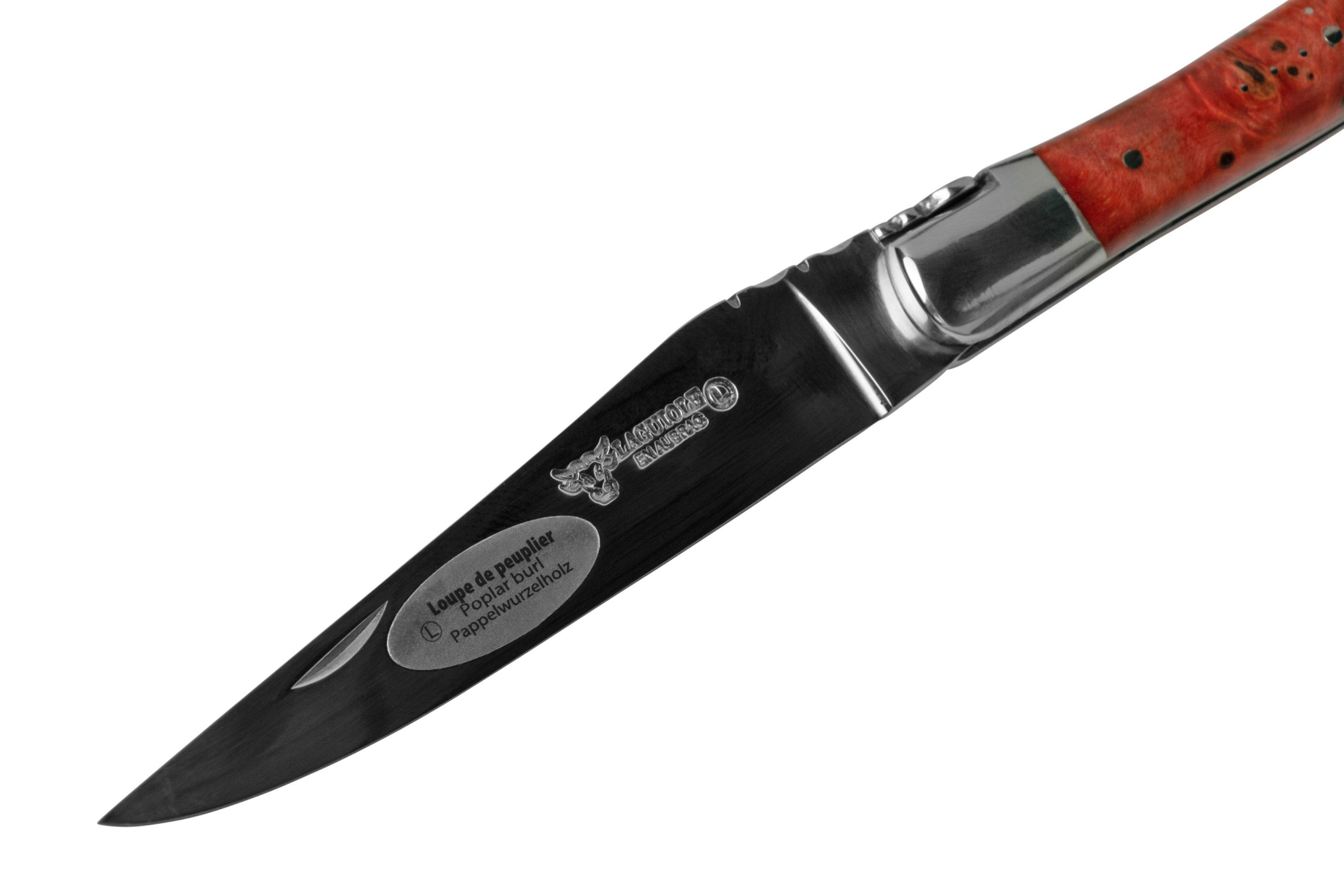 Laguiole en Aubrac Red Poplar Burl L0212LPRIFSJ1 poplar wood, polished