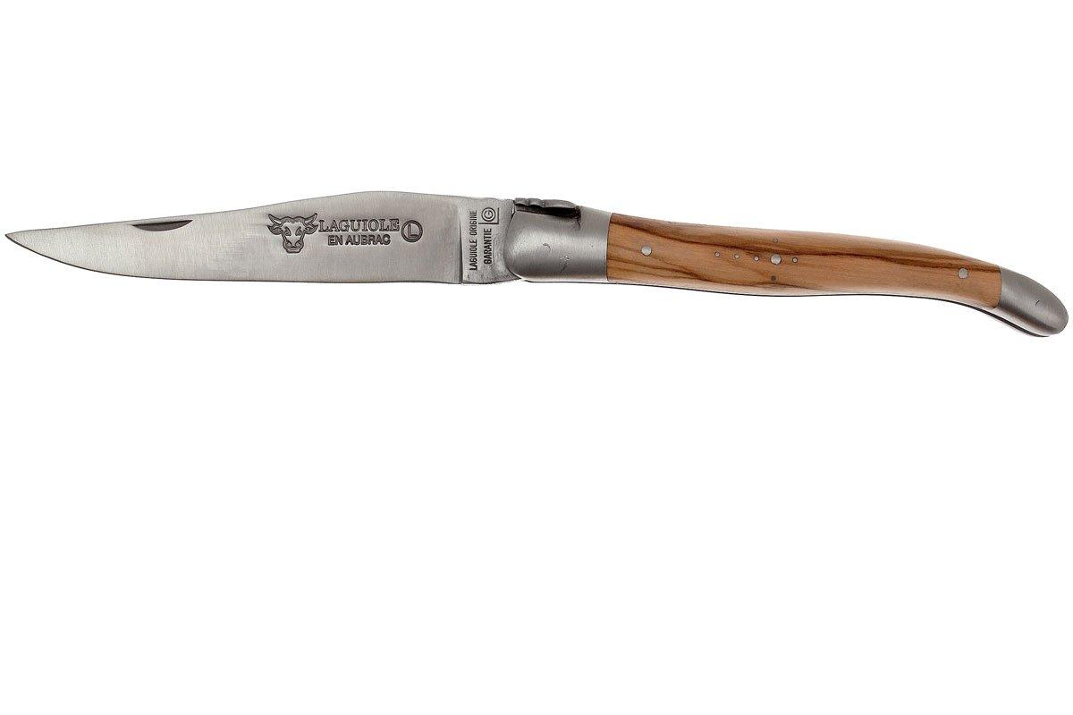 Laguiole en Classic 12cm olijfhout L0212OLI-FSB1 | Voordelig bij knivesandtools.nl
