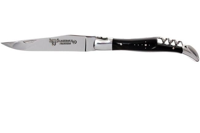 Coltello tascabile da caccia laguiole serramanico manico corno