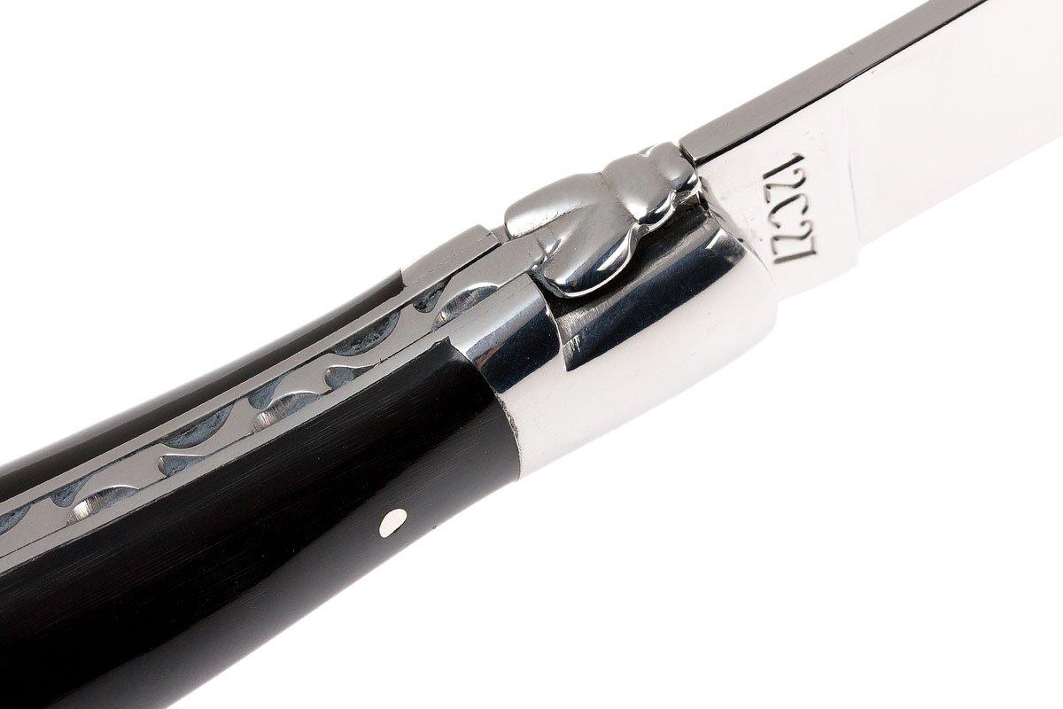 Laguiole Aubrac Kellnermesser Büffelhorn Edelstahl Sommelierbesteck