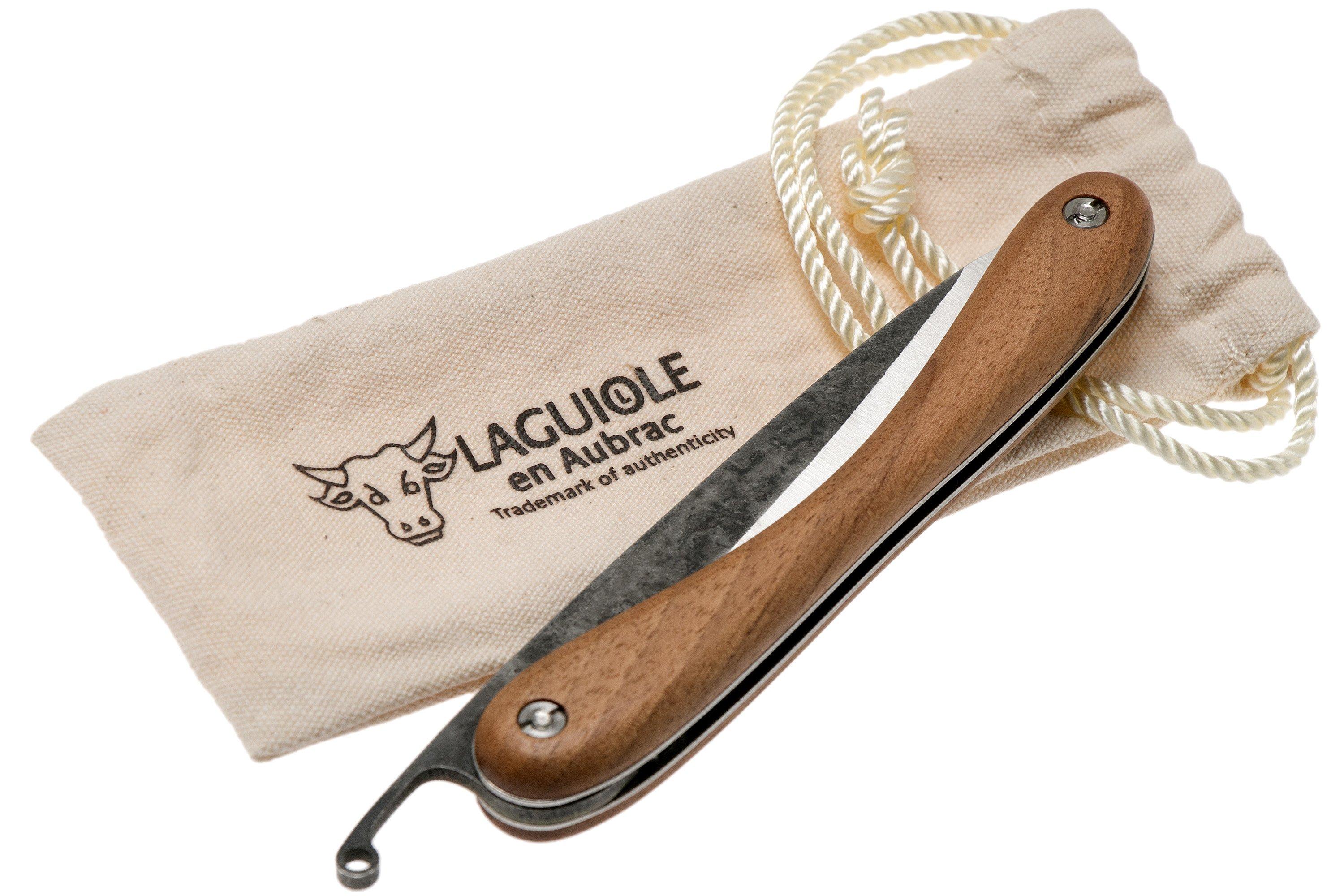 Laguiole En Aubrac Le Couteau Dici L Nou Lnrb Noyer Carbone Couteau De Poche Achetez