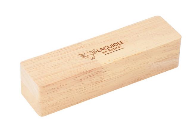 Afbeelding voor Laguiole en Aubrac Cosmos, Secret Garden Evergreen L0512UIHEVLSU, Sandvik 12C27, Tinted Elder Burl zakmes, 12 cm