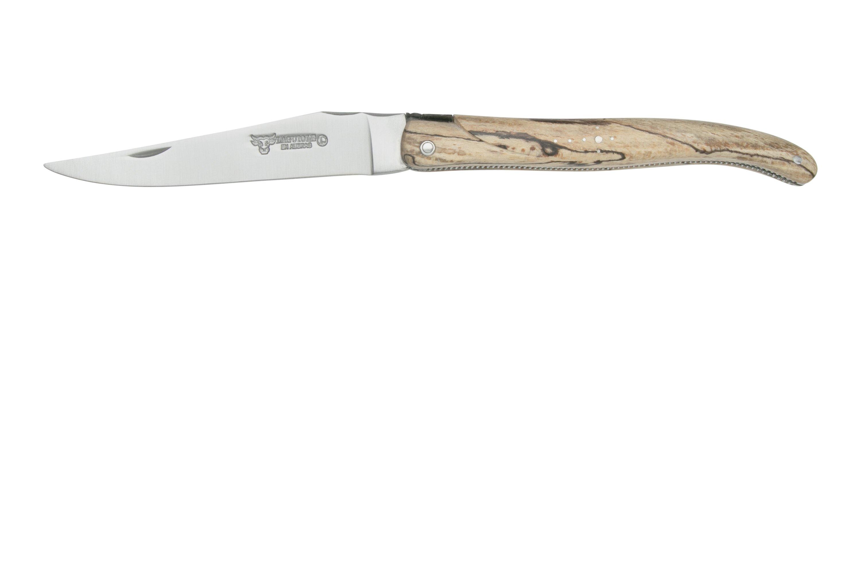 Laguiole en Aubrac Le Perlé 12 cm L0512WA6J3DB-2 Full Handle bois de ...