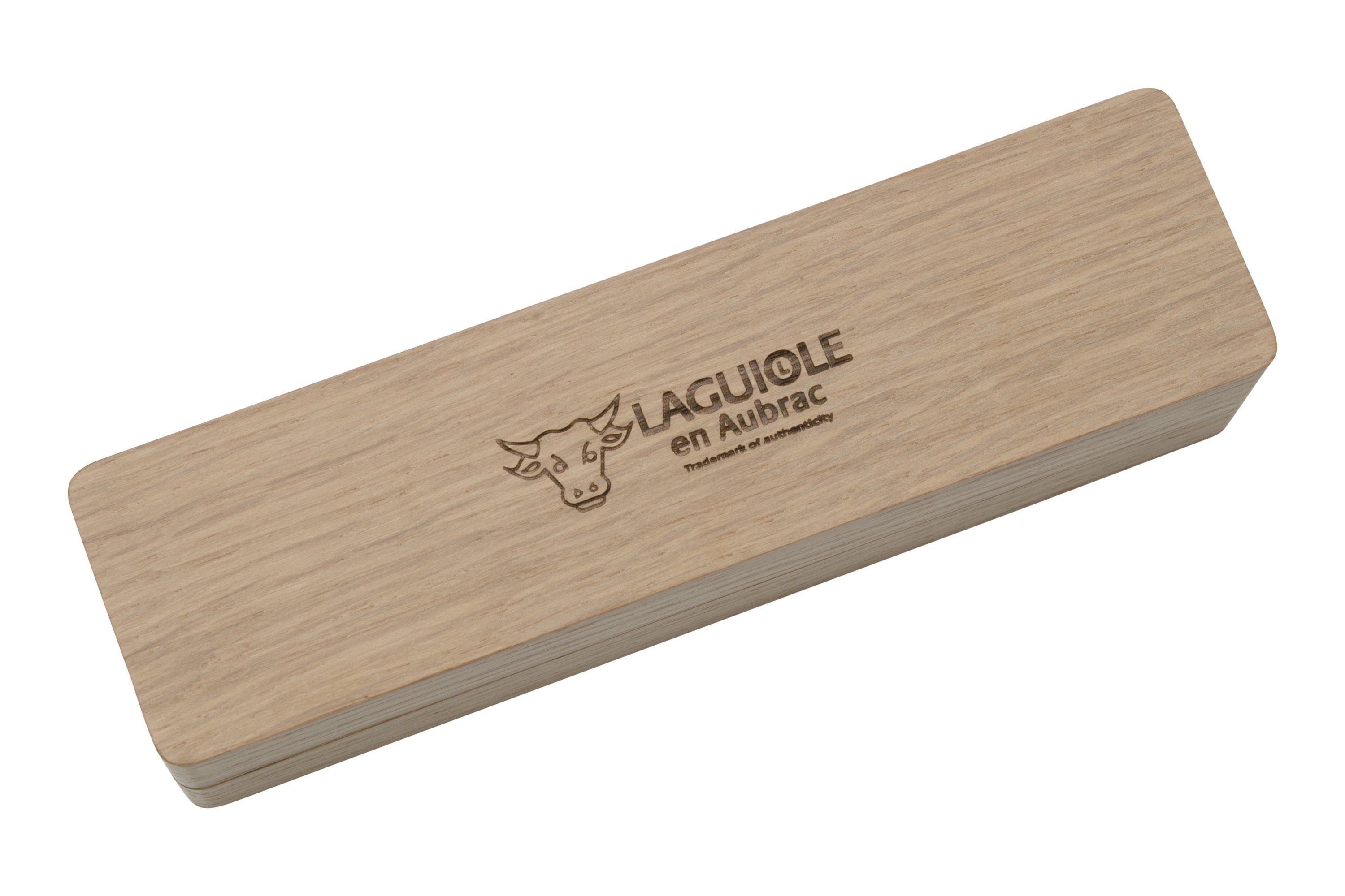 Laguiole en Aubrac Le Perlé 12 cm L0512WA6J3DB-2 Full Handle madeira de ...