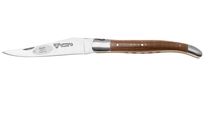 Afbeelding voor Laguiole en Aubrac Fly N15, L0712I1J15J15NO, Sandvik 12C27, Walnut zakmes, 12 cm